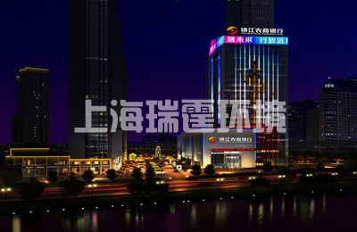 銀行大樓亮化